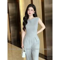 (4 màu) Jumpsuit nữ dài đẹp cao cấp set jum ống rộng.Beliss Store.Jum Thanh Lịch đồ bay set đồ nữ sang trọng thanh lịch