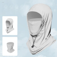 4 Màu Unisex Mùa Hè Làm Mát Balaclava Chống Nắng Uv Mũ Trùm Đầu Thoáng Khí Full Đầu Che Mặt Mũ Chống Nắng Dây Rút Khăn Trùm Đầu Mũ Dành Cho Nam Nữ Đi Xe Đạp Xe Máy Câu Cá