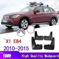 4 Miếng Bùn Đen Cho Xe BMW X1 E84 2010-2015 Mudflaps Bắn Vệ Binh Bùn Chắn Bùn Phía Trước Phía Sau Chắn Bùn Fender