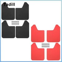 4 Miếng Đa Năng Ô Tô Bùn Chắn Bùn Chắn Bùn Xe Bắn Vệ Linh Hoạt Chống Mài Mòn Phụ Tùng Bộ Trước Và Sau