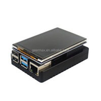 4 Mô Hình B Bìa Sau Vỏ Nhôm Mỏng CNC 4B Vỏ Trung Tính Phụ Kiện Raspberry Pi