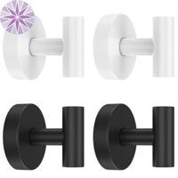 4 Móc Hút Cốc Thép Không Gỉ Móc Tắm Không Khoan Treo Tường Móc Khăn Chống Rỉ Sét Và Chống Thấm Nước Hút Móc SHOPTKC8261