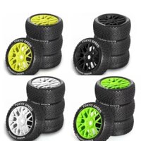 4 Nâng Cấp Bánh Xe Off Road Buggy Lốp Bánh Xe Với 17 Mm Lục Giác Cho 1 / 8 Rc Xe Arrma Trxs Kyosho Mp10 Buggy 4wd Hsp