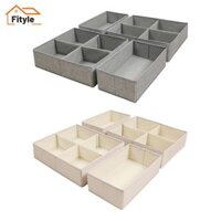 4 Ngăn Kéo Tổ Chức Tủ Quần Áo Ngăn Kéo Chia Tủ Quần Áo Tổ Chức Đa Năng Có Thể Gập Lại Đồ Lót Hộp Bảo Quản Cho Áo Ngực Thắt Lưng