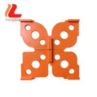 4 Nửa Phi Lê Định Vị Góc Tròn Bán Kính Jig Router Bit Mẫu Công Cụ ChoWoodworking Định Vị Góc Bản Mẫu