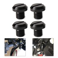 4 PCS M10X1.25 Mirror Hole Plugs for Yamaha FZ-09/ FZ-07 HONDA CRF250