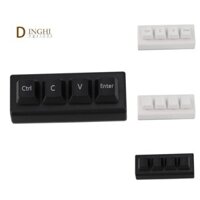 4 Phím Bàn Phím Lập Trình Công Tắc Đỏ Ctrl C V Nhập Bàn Phím Cơ Mini Hỗ Trợ NKRO Cho Văn Phòng Chơi Game