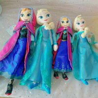 4 Phong Cách 40-50cm Công Chúa Frozen Anna Elsa Sang Trọng Búp Bê Đồ Chơi Nữ Hoàng Tuyết Công Chúa Anna & Elsa Mềm Nhồi Bông Đồ Chơi Quà Tặng Cho Bé Gái Trẻ Em