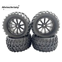 4 Phụ kiện thay thế lốp xe cao su 82mm Hex 12mm cho Wltoys 144001 144010 124007 124016 124017 124019 12428 104001 Nâng cấp xe RC