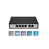 4-Port 10/100Mbps PoE Switch HIKVISION SH-1004P-E