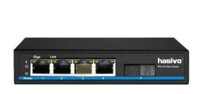 4-Port FE PoE + 1-Port SFP Switch HASIVO FiberPoE-4F-1S (Outdoor)