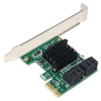 4 Port Sata 3.0 To Pcie Expansion Card Pci Express Pci E Sata Adapter Pci-E Sata 3 Converter for Hdd Ssd Ipfs Mining