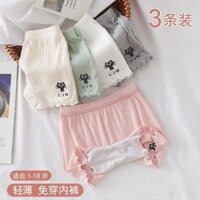 4 quần mặc váy bé gái