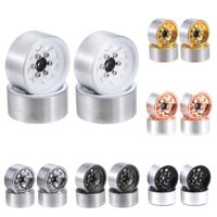 4 RCXAZ 1.0 RC Bánh Xe Khóa Xích Bánh Xe Đĩa Sâu Dập Thép Bánh Xe Trung Tâm, Thích Hợp Cho 1 / 18 1 / 24 SCX24 C10 JLU Deadbolt Bronco Track Car