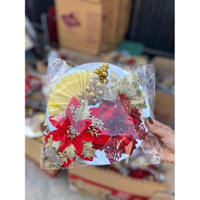 4 set trang trí tháp bánh, tháp nước