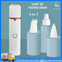 4 trong 1 Kéo Tỉa Lông Chó Mài Móng Chân Chó Mèo Kiêm Tỉa Lông Bàn Chân