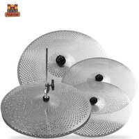 4 Trống chũm chọe Dummer Thực hành chũm chọe Phụ kiện gõ Di động Thay thế cho Drummer Thực hành Tắt tiếng chũm chọe