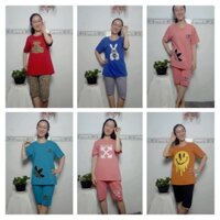 40-60kg Đồ bộ thun Cotton