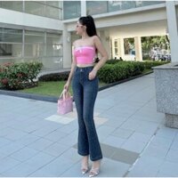 40-70kg Quần Jean Nữ Lưng Cao Đính đá Co giãn Đẹp Store 257