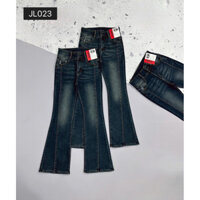 40-70kg Quần jeans Nữ Lưng Cao Viền Gân Co Giãn Thời Trang