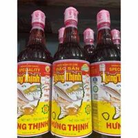 [40 độ] _ COMBO 6 CHAI Nước mắm cá cơm đặc sản Hưng Thịnh 40 độ đạm chai 750ml