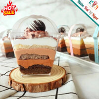 40 Ly Mica Sự Kiện, Ly Bánh Mosses ~ 7065 (Kèm Nắp)