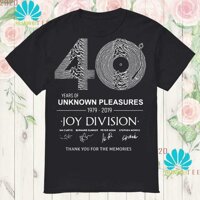 40 Năm Không Rõ Những LẠC THÚ 1979-2019 Joy Division Cảm Ơn Bạn Chữ Ký Áo Thun