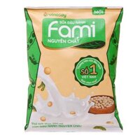40 túi Sữa đậu nành Fami nguyên chất 200ml