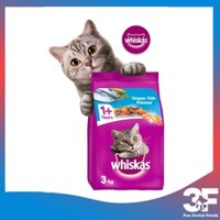 [400g] Hạt Whiskas Dành Cho Mèo Trên 12 Tháng Tuổi Vị Cá Biển
