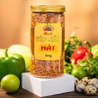 (400g) Muối tép sấy nguyên con tẩm gia vị - muối Hải Tây Ninh (hũ nắp nhôm cao cấp)