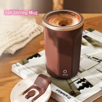 400ml Di Động Inox 304 Tự Khuấy Bình Giữ Nhiệt Từ Tính USB Cốc Sạc Tự Động Trộn Du Lịch Tumbler