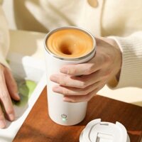 400ml Di Động Inox 304 Tự Khuấy Bình Giữ Nhiệt USB Sạc Cốc Cà Phê Tự Động Trộn Du Lịch Tumbler