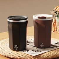 400ml Di Động Inox 304 Tự Khuấy Bình Giữ Nhiệt Từ Tính USB Cốc Sạc Tự Động Trộn Du Lịch Tumbler