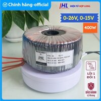 [400w] BIẾN ÁP XUYẾN LOA SUB ĐIỆN 0-26V, 0-15V DÂY ĐỒNG, DÂY NHÔM -  ĐIỆN TỬ HỢP LONG