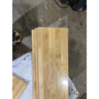 400x1000  Tấm ván gỗ ghép cao su làm kệ mặt bàn tủ ghế, có cắt theo yêu cầu