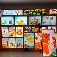 (400x600) HỘP ĐÈN SIÊU MỎNG, HỘP ĐÈN MENU CƯỜNG LỰC TRANG TRÍ CỬA HÀNG, NHÀ HÀNG, QUÁN ĂN