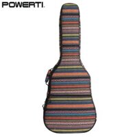40/41 inch Guitar Điện trường hợp dân tộc kiểu đan âm nhạc Acoustic ghi ta cổ điển dày nội bộ ba lô chống nước