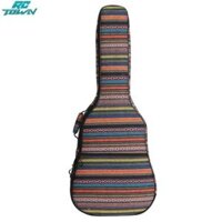 40/41 inch Guitar Điện trường hợp dân tộc kiểu đan âm nhạc Acoustic ghi ta cổ điển dày nội bộ ba lô chống nước