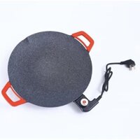 40CM Chảo Nướng Điện Hàn Quốc Chống Dính Không Cần Dầu,Chảo Đá Chiên Sào Rán Nướng BBQ