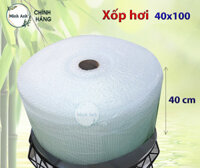 40cm – Cuộn Bóng Khí – xốp hơi bong bóng khí – Gói hàng – Bọc hàng – Mút xốp chống sốc – Minh Anh