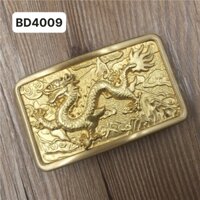 [40MM] BD40 Mặt thắt lưng bấm lỗ đồng đúc nguyên khối