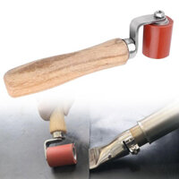 40mm Dụng Cụ Hàn Silicon Chịu Nhiệt Độ Cao Tay Cầm Gỗ Giấy Dán Tường Đường May Con Lăn Cho PVC TPO Hàn