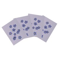 40x Pressed Real Forget-me-not Dried Flower for Jewelry Making Card Making Craft