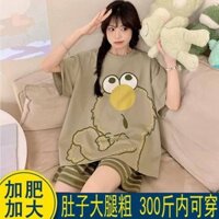 4117 Bộ Sưu Tập Người 40-150kg Plus Kích Thước Bộ Đồ Ngủ Ngày Nữ Cotton Nguyên Chất Mỏng Tay Ngắn Béo mm Rời Học Sinh 4117 Bộ Sưu Tập Người 40-150kg Plus Kích Thước Bộ Đồ Ngủ Ngày Nữ Cotton Nguyên Chất Mỏng Tay Ngắn Béo mm Rời Sinh Viên 2.27
