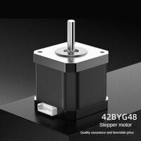 42 Stepper Motor 48 Hai Pha Mini Hybrid Stepper Motor Thiết Bị Chiếu Sáng Động Cơ Công Suất Cao Động Cơ AC