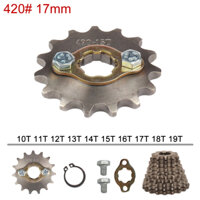420 420 420H Dây chuyền 17mm 10 -19 Răng Bánh xích động cơ phía trước cho Taotao Kayo BSE Xmotos Apollo SSR 110 125cc Dirt Pit Bike ATV Quad