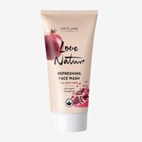 42044 Oriflame –  Sữa rửa mặt LOVE NATURE Refreshing Face Wash with Organic Pomegranate