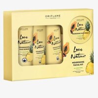 42050 BỘ SẢN PHẨM DƯỠNG DA – LOVE NATURE NOURISHING FACIAL KIT WITH ORGANIC GUARANA, PAPAYA & PINEAPPLE