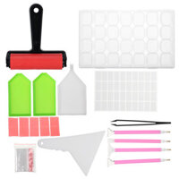 42pcs DIY Diamond Painting Tools Kit 5D Embroidery Cross Stitch Diamond Tool Set Painting Accessories