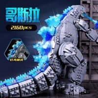 4369 Bộ sưu tập người Khối xây dựng Lego tương thích Cơ Godzilla Toàn thân Quái vật di chuyển được Số. 8 Đồ chơi lắp ráp Mecha Puzzle 6 đến 12 tuổi 3.28 b